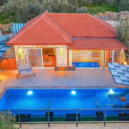Uzumlu Village 1 Bedroom 6683 Villa Kalkan