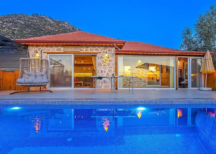 Uzumlu Village 1 Bedroom Villa Kalkan